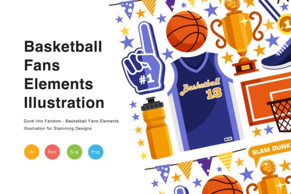 A Basketball Fan Design for Real-World Embroidery