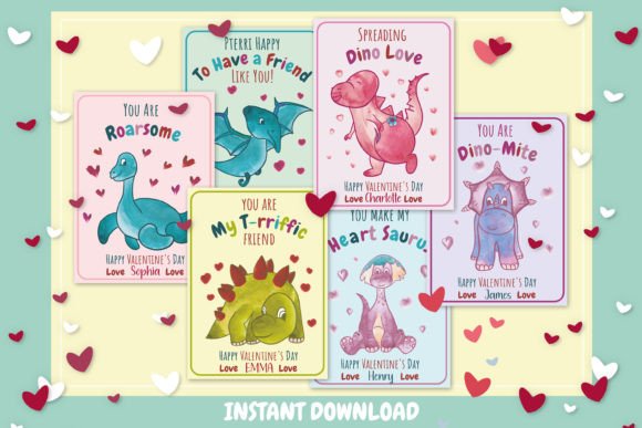 A Designer's Look at Dinosaur Valentine Embroidery