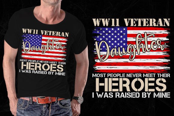 A Heartfelt Embroidery Design for Veterans' Daughters