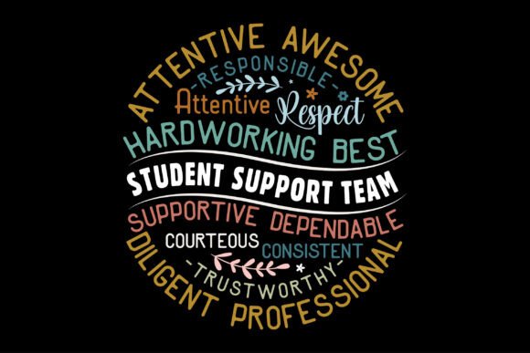 A Practical Review of the 'Student Support Team' Embroidery Design