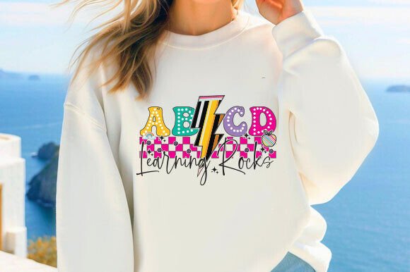ABCD Learning Rocks: A Retro Teacher Design for Embroidered Projects