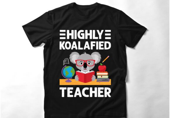 Design Review: Koala Teacher T-Shirt Graphics