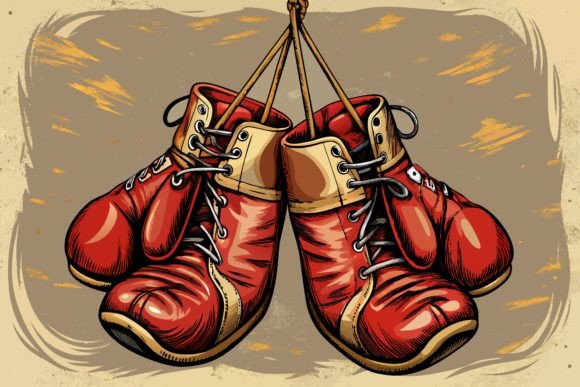 Evaluating Vintage Nostalgic Boxing Gloves for Embroidery