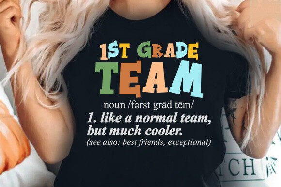 First Grade Teacher Definition Shirt Design Review