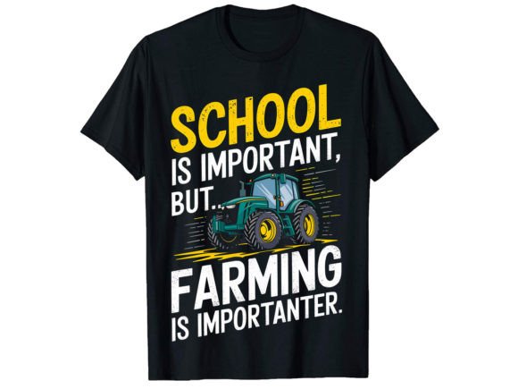 Review: The School is Important Tractor Embroidery Design