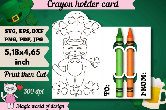 St. Patrick’s Cat & Clover: An Embroidery Designer's Eye